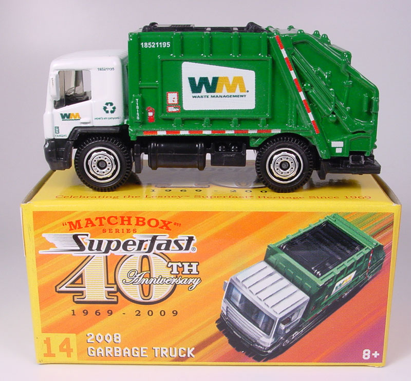 Earth Day Hot Wheels Lot of 2 Garbage Truck E22 Total Disposal 